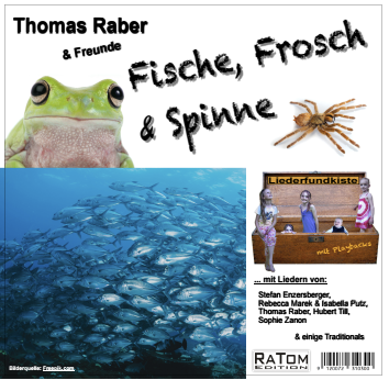 Liederfundkiste - Fische, Frosch & Spinne